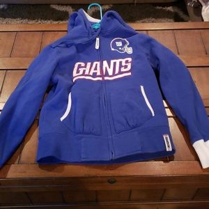 Reebok NY Giants zip up